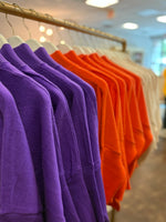 Aja Lightweight Knit -Orange