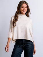 Aja Lightweight Knit - Ecru