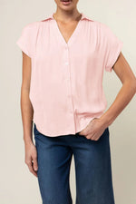 Elle Top ~ Baby Pink