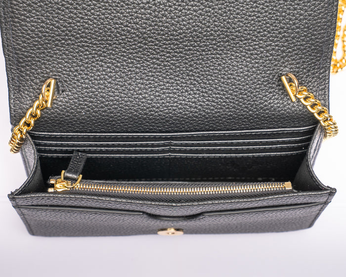 Taxidermy Ash Mini- Black Leather