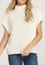 Sierra Knit Top (Cream)