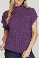 Sierra Knit Top (Purple)