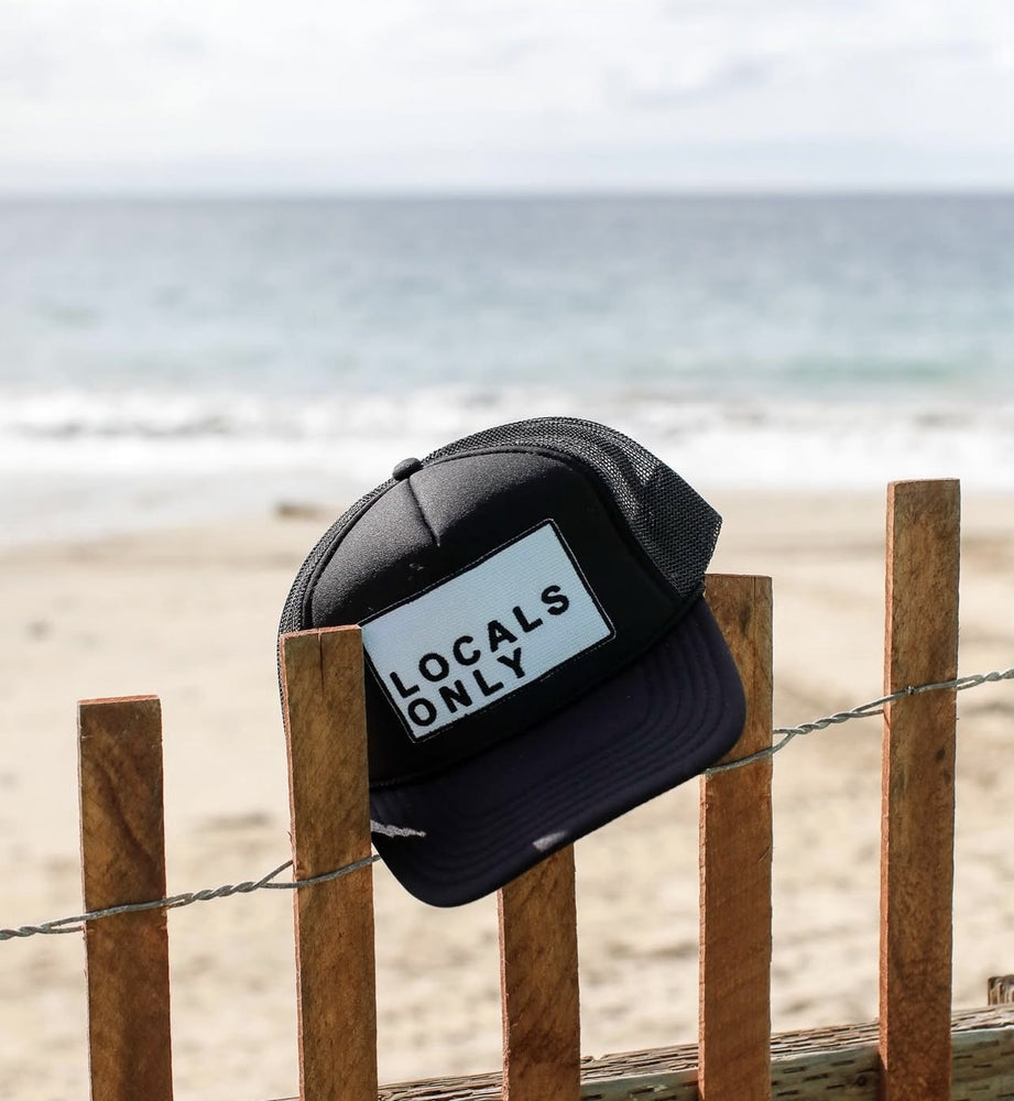 Locals Only Trucker Hat (Black)