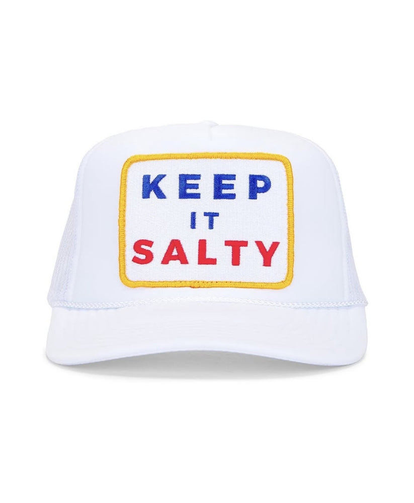 Keep It Salty Trucker Hat (White)