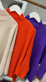 Aja Lightweight Knit -Orange