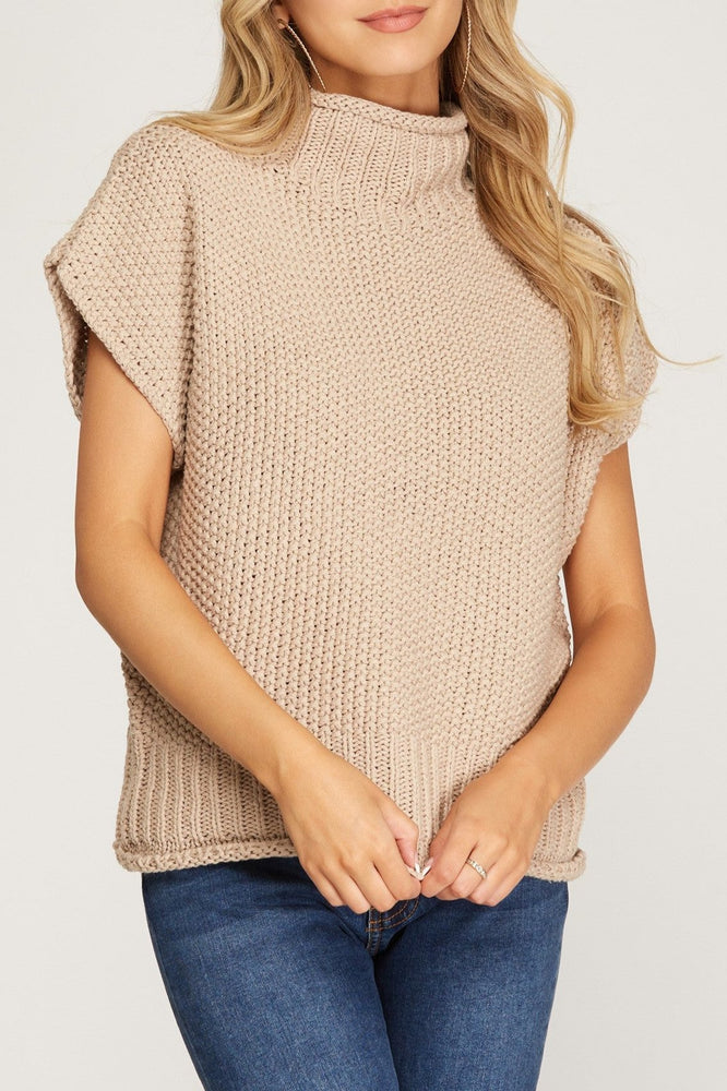 Sierra Knit Top (Lite Mocha)