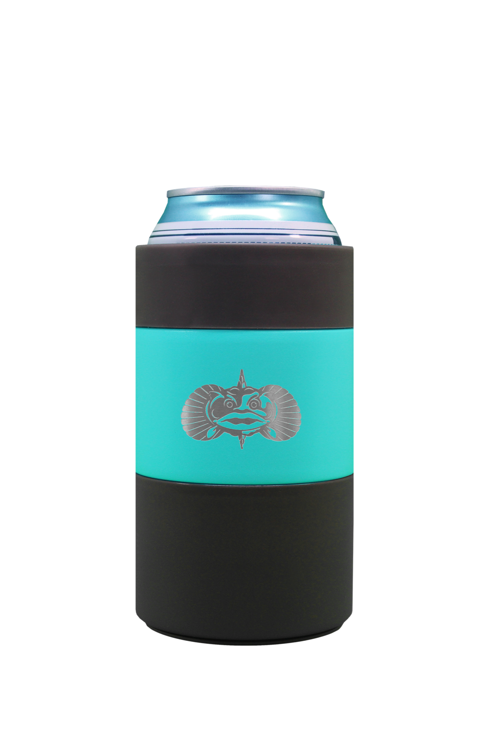 Toadfish Non-Tipping Regular Can Cooler- Black